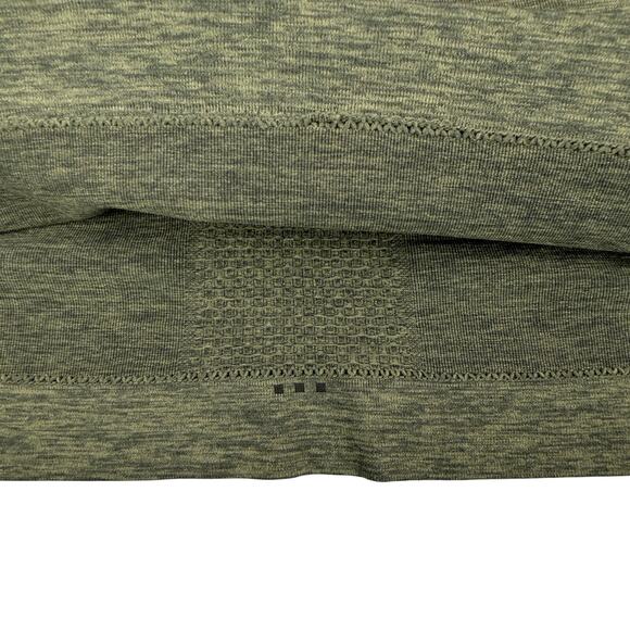 LULULEMON In The Flow Tank Size 8 Heathered Fatigue Green - Picture 7 of 9